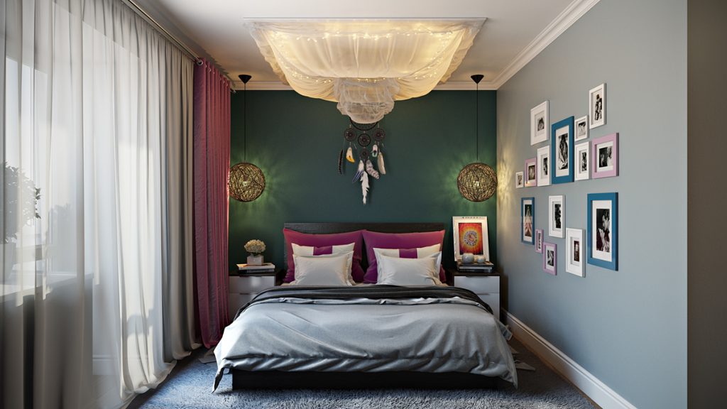 Дизайн спальни 15 кв.м: советы по оформлению с фото