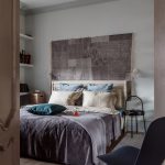 Скандинавский стиль в интерьере спальни современной квартиры