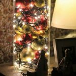 ukrashenie vazy girljandoj christmas wonderland ornament