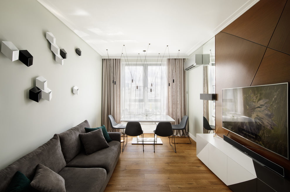Красивый интерьер зала в квартире фото: 150 лучших фото идей для дизайна интерьера зала — INMYROOM