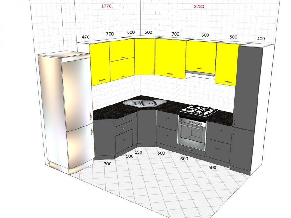Кухня до потолка - дизайн современной и классической кухни