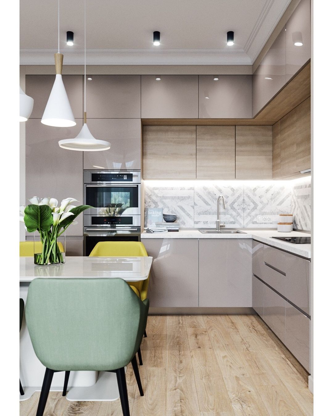 Дизайн кухни в стиле лофт в квартире и доме. ТОП-5 фото интерьеров