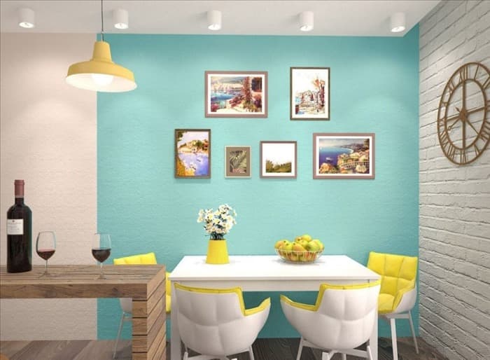 Декор стен своими руками — Реализация оригинальных идей. 200+(Фото) для кухни, гостиной, спальни