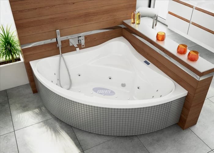 Ванна Jacuzzi Aquasoul Corner 155 free-standing friendly акрил угловая