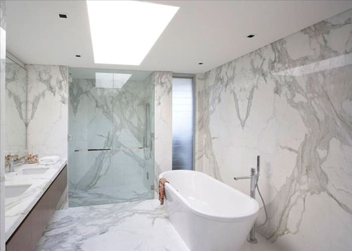 Marble Master Bathroom