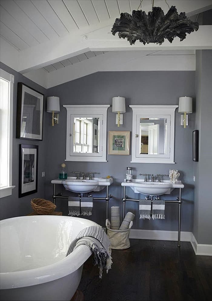 Краска Farrow&Ball no. 265, Manor House Gray